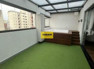 Apartamento · 124m² · 2 Quartos · 2 Vagas · Cobertura à venda no Baeta Neves, São Bernardo – 2 quartos, suíte, varanda gourmet e ofurô