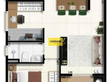 Apartamento · 47m² · 2 Quartos · 1 Vaga · Lançamento no Parque Anchieta – Apartamento 2 Dormitórios à Venda em São Bernardo do Campo