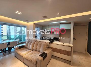 Apartamento · 65m² · 2 Quartos · 1 Vaga · Apartamento mobiliado a venda em predio novo no Brooklin com 65m2, 2 dorms,1 suite,1 vaga e varanda