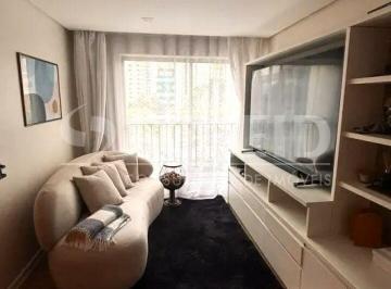 Apartamento · 72m² · 2 Quartos · 1 Vaga · APARTAMENTO NA VILA OLÍMPIA REFORMADO E MOBILIADO PRONTO PARA MORAR