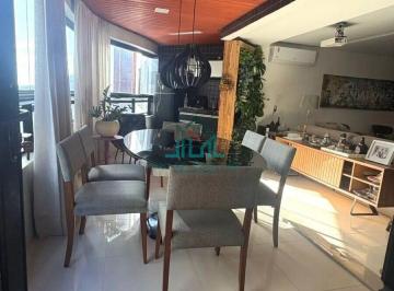Apartamento · 202m² · 4 Quartos · 3 Vagas · Apartamento com Varanda Vista Mar com 4 Suítes na Praia de Jatiuca - Maceió Alagoas