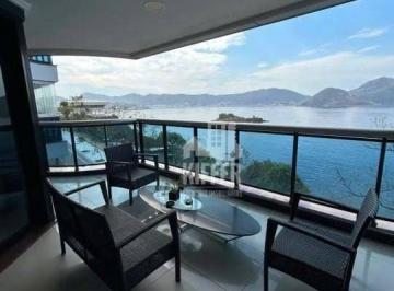 APARTAMENTO 4 QUARTOS NA PRAIA DA BOA VIAGEM VISTA MAR A VENDA · Apartamento com 4 dormitórios à venda, 236 m² por R$ 3.700.000,00 - Boa Viagem - Niterói/RJ