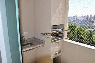 Varanda  · Apartamento à venda, 62 m² por R$ 461.000,00 - Paraíso - Santo André/SP