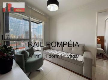 d0e4c015d4ac761e30dbc1d2cc05ab597055419a · Rua Joaquim Ferreira, 124 - Pompeia, 41m², 1 dorms, 1 vaga, Rail Pompéia