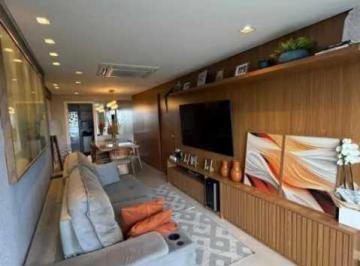 Apartamento · 80m² · 2 Quartos · 1 Vaga · APARTAMENTO MOBILIADO 2 QUARTOS (1 SUÍTE), 80M², EM PATAMARES