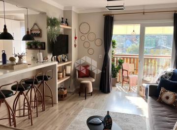 Apartamento · 64m² · 1 Quarto · 1 Vaga · Apartamento novo, com 1 dormitórios e sacada, 64m² no centro de Canela.