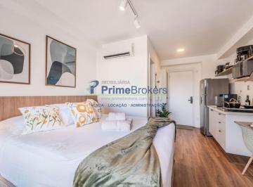 Apartamento · 24m² · 1 Quarto · 24,00m² de área útil, 1 dormitório, 1 sala, 1 banheiro, planta integrada que otimiza cada metro quad