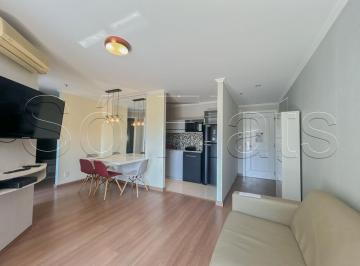 Apartamento · 50m² · 2 Quartos · 1 Vaga · Flat para locação totalmente moderno na Vila Olímpia, próx da Av. dos Bandeirantes e Marg Pinheiros.
