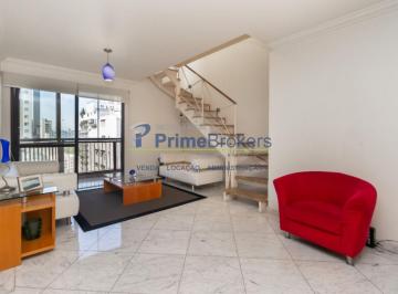 Apartamento · 206m² · 4 Quartos · 3 Vagas · Cobertura Duplex, 206m² - 3 Dormitórios, 2 Suítes, 3 Vagas, Piscina Privativa - Moema