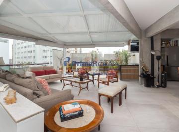 Apartamento · 162m² · 3 Quartos · 3 Vagas · Cobertura estilosa ,3 dormitórios ,3vagas , lazer ,no bairro Pinheiros.