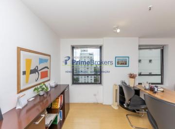 Comercial · 30m² · 1 Vaga · Conjunto comercial mobiliado á venda em Jardim Paulista, 30m² - vista permanente - São Paulo
