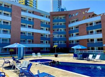 Apartamento · 33m² · 1 Quarto · 1 Vaga · Flat Moderno e Mobiliado com Vista para o Mar