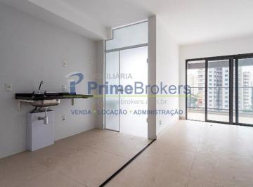 Apartamento · 24m² · 1 Quarto · 1 Vaga · Apartamento com 24 a.u - Varanda - Moema. São Paulo