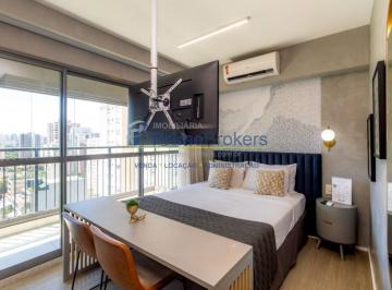 Apartamento · 25m² · 1 Quarto · Studio á venda com 25m² de área útil -  1 suíte - Varanda - Moema  - São Paulo