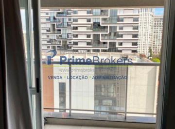 Apartamento · 28m² · 1 Quarto · 1 Vaga · Studio Mobiliado e decorado para investimento com 28a.u - Sacada - 1 Vaga - Vila Olímpia