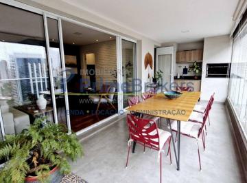 Apartamento · 134m² · 3 Quartos · 2 Vagas · Apartamento á venda em Brooklin com 3 quartos, sendo 3 suítes, 134m²- Varanda - 2 Vagas - São Paulo