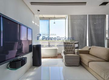 Apartamento · 70m² · 1 Quarto · 2 Vagas · Cobertura, 70m² - 1 Dormitório, 1 Suíte, 2 Vagas, Ambientes Integrados - Moema