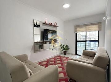 Apartamento · 80m² · 2 Quartos · 1 Vaga · Apartamento Semimobiliado de 2 Quartos no Bairro Canto do Forte, Praia Grande.
