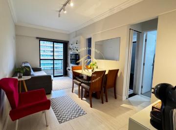Apartamento · 70m² · 2 Quartos · 1 Vaga · Apartamento Semimobiliado de 2 Quartos e 1 Suíte em Guilhermina, Praia Grande.