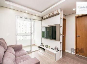 Apartamento · 47m² · 2 Quartos · 1 Vaga · Apartamento com 2 quartos, sala, cozinha, sacada com churrasqueira e 1 vaga.