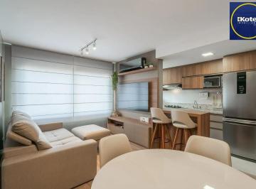 Apartamento · 59m² · 2 Quartos · 1 Vaga · Impecável! 2 Dormitórios, Suíte, Mobiliado e Pronto para Morar