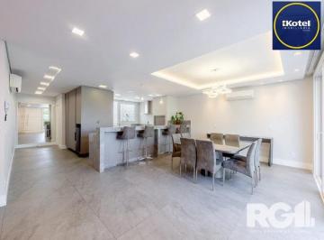 Casa · 400m² · 3 Quartos · 3 Vagas · Espetacular casa nova à venda no bairro Três Figueiras!  3 suítes, 3 vagas, Gene