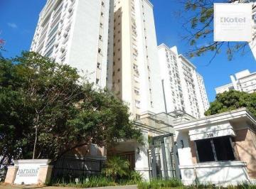 Apartamento · 99m² · 3 Quartos · 1 Vaga · Vende apartamento semi-mobiliado, 3 dormitórios no Condomínio Jardim Novo Higien