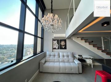 Apartamento · 57m² · 1 Quarto · 2 Vagas · Apartamento duplex a venda, mobiliado e decorado, planta de 57 m2 com 1 dormitór