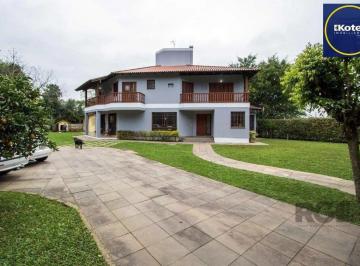 Casa · 321m² · 6 Quartos · 4 Vagas · Sobrado com 6 suites, lareira, lavabo, pátio - Bairro Belém Velho