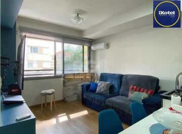 Apartamento · 41m² · 1 Quarto · 1 Vaga · Apartamento em prédio premiado, totalmente montado, no miolo do Menino Deus