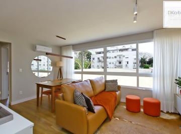 Apartamento · 54m² · 1 Quarto · 1 Vaga · Apartamento 1 dormitório, 54 metros privativos semi mobiliado, elevadores