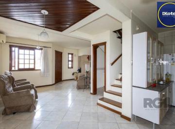 Casa · 95m² · 2 Quartos · 2 Vagas · Casa em Condomínio na Zona Sul, no bairro Hípica, com 2 dormitórios, living para