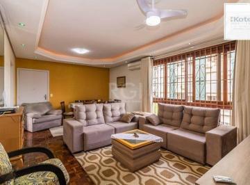 Apartamento · 100m² · 3 Quartos · 1 Vaga · Apartamento 100m² no bairro Farroupilha - semi mobiliado, 3 dormitórios, 1 suíte