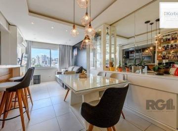 Apartamento · 68m² · 2 Quartos · 1 Vaga · Apartamento 68 m² mobiliado, 2 dormitórios, sendo 1 suíte e 1 vaga.