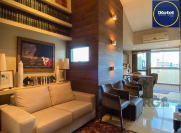 Comercial · 120m² · Sala mobiliada, com churrasqueira para happy hour e vista para o Guaíba