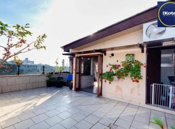 Apartamento · 160m² · 2 Quartos · 1 Vaga · Ótima cobertura, 2 dormitórios e 1 dependência de empregada e 1 vaga coberta.