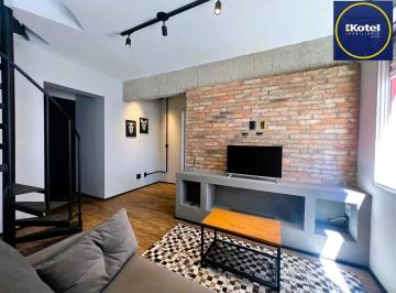 Apartamento · 73m² · 1 Quarto · 1 Vaga · Cobertura 1 dormitório semi mobiliada com piscina e vaga no Bom Fim