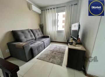 Apartamento · 54m² · 2 Quartos · 1 Vaga · Apartamento 2 dormitórios mobiliado no bairro  Partenon.