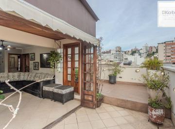 Apartamento · 170m² · 3 Quartos · 1 Vaga · Cobertura no Menino Deus de 3 dormitórios e vaga