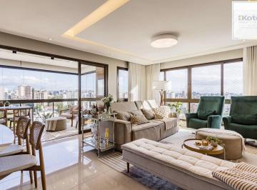 sala · Apartamento de 3 quartos, 3 suítes e 2 vagas de garagem Higienópolis em POA