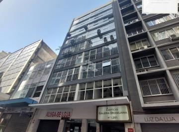 FACHADA-DO-EDIFICIO-COMERCIAL · Sala comercial 48m² à venda na Rua dos Andradas, Centro de Porto Alegre