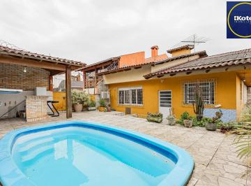 Casa · 292m² · 5 Quartos · 5 Vagas · Sobrado 5 Dormitorios 4 WC piscina 2 churrasqueiras e 4 vagas B Parque Santa Fé