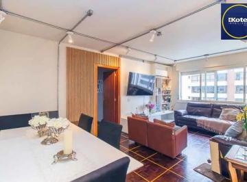 Apartamento · 115m² · 3 Quartos · 1 Vaga · 3dormitórios com dependência, reformado.