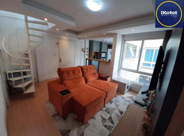 Apartamento · 104m² · 2 Quartos · 1 Vaga · Cobertura de 104m² com  2 dormitórios no Bairro Nonoai - Porto Alegre