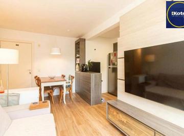 Apartamento · 57m² · 2 Quartos · 1 Vaga · Apartamento à venda com 2 dormitórios, sacada e vaga no Morro Santana.