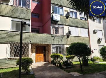 Apartamento · 46m² · 2 Quartos · Apartamento de 2 dormitórios, living, cozinha, área de serviço e banheiro social