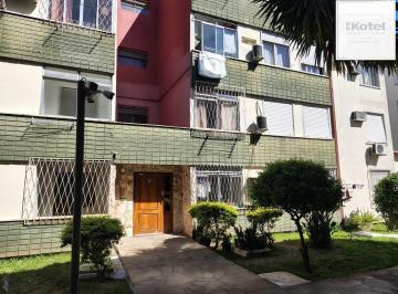 Apartamento · 46m² · 2 Quartos · Apartamento de 2 dormitórios, living, cozinha, área de serviço e banheiro social