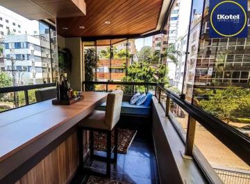 Apartamento · 132m² · 3 Quartos · 2 Vagas · Vende-se apartamento com 3 quartos (1 suíte), 2 sacadas com churrasqueira, 132m²