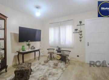 Casa · 78m² · 2 Quartos · 2 Vagas · Casa em condomínio, 77m², 2 dormitórios e 2 vagas no bairro Humaitá