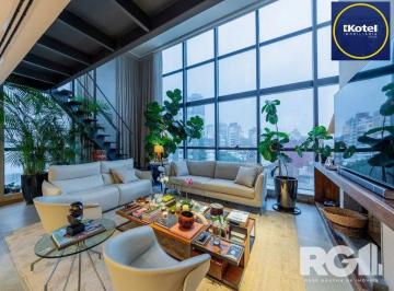 Apartamento · 175m² · 3 Quartos · 3 Vagas · Belíssimo apartamento no Glass Aurélio andar alto, Living com pé direito duplo,